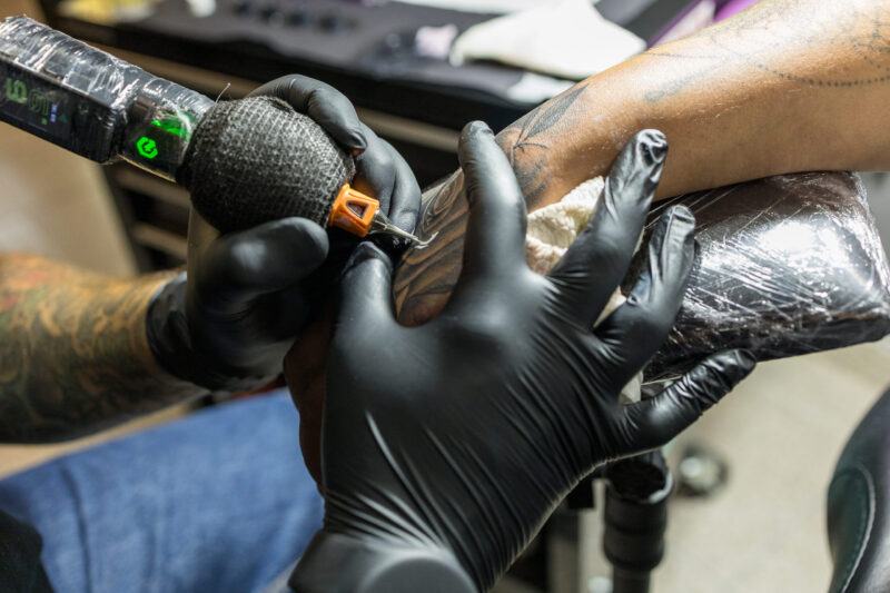 Trabalho de tatuagem Ganesha Ink